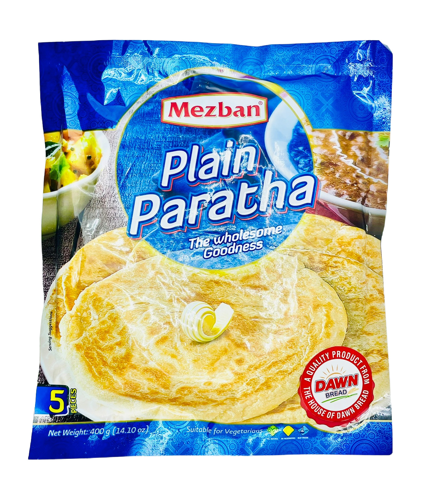 Mezban Plain Paratha 400g